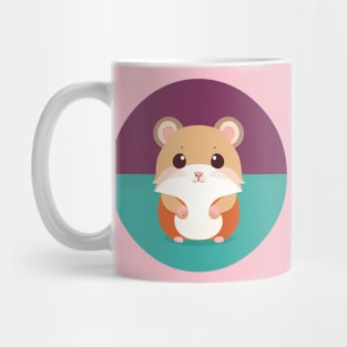 Chibi Little Hamster Looking Forward Mug